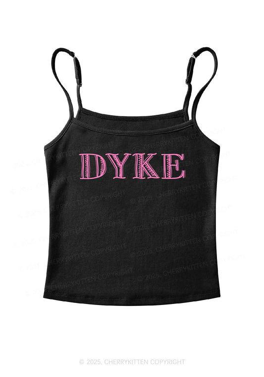 DYKE Pride Y2K Spaghetti Strap Cami Cherrykitten