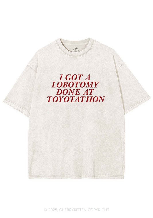 Glitter Lobotomy At Toyotathon Y2K Shirts Washed Tee Cherrykitten