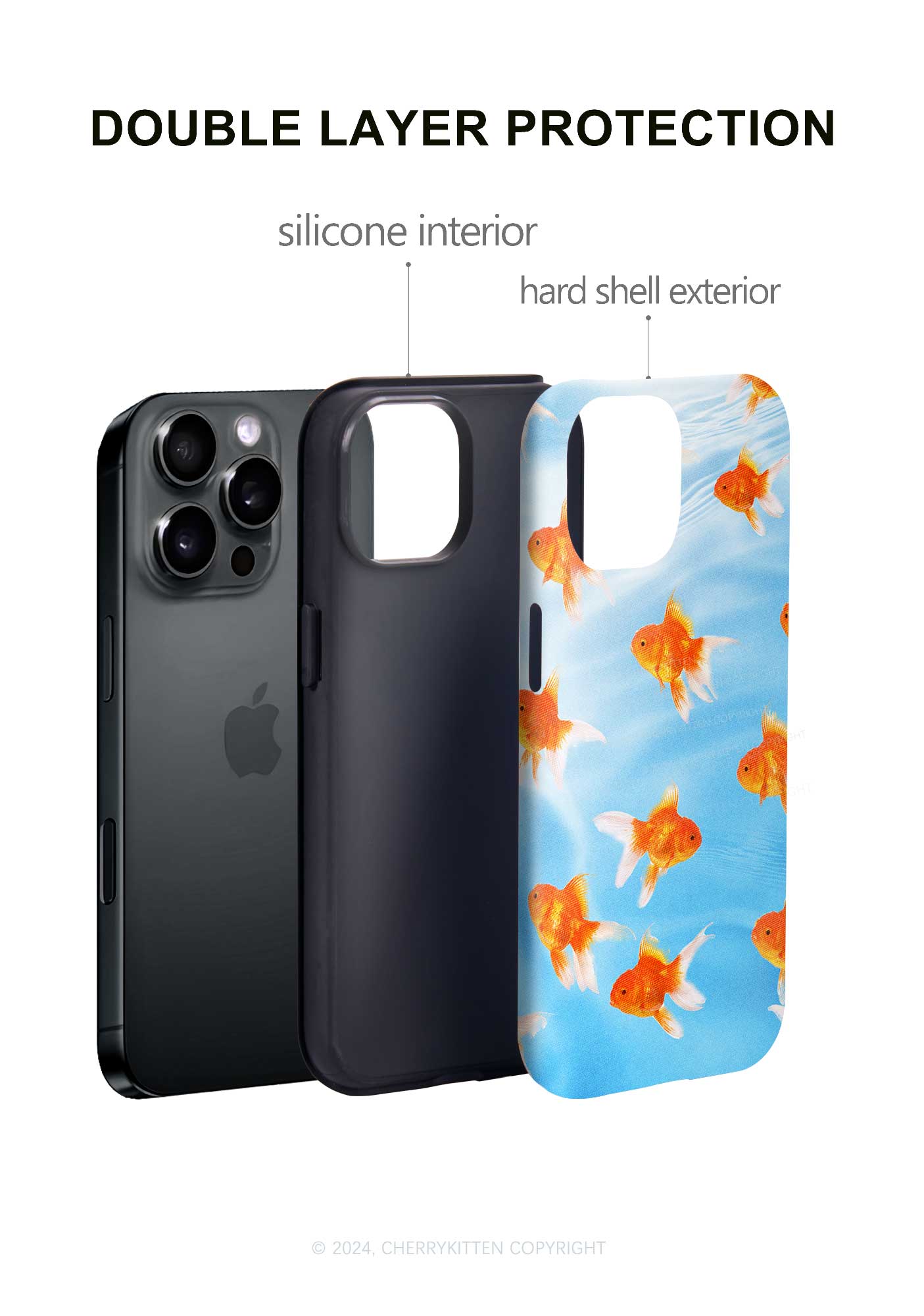 Goldfish Y2K Phone Case Cherrykitten