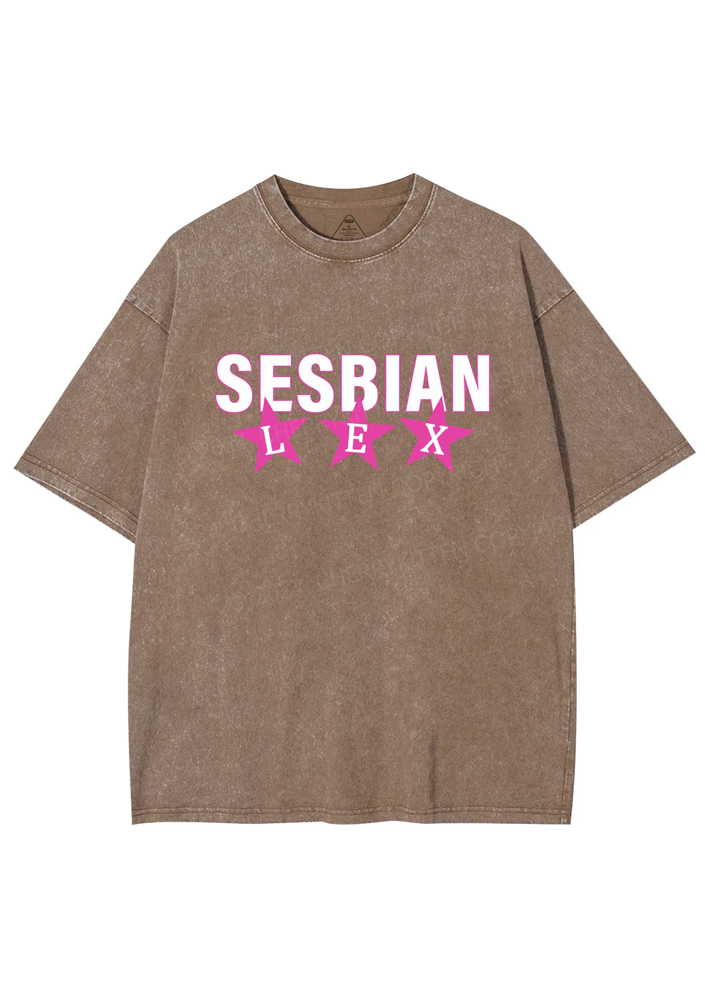 Sesbian Lex Y2K Shirts Washed Tee Cherrykitten