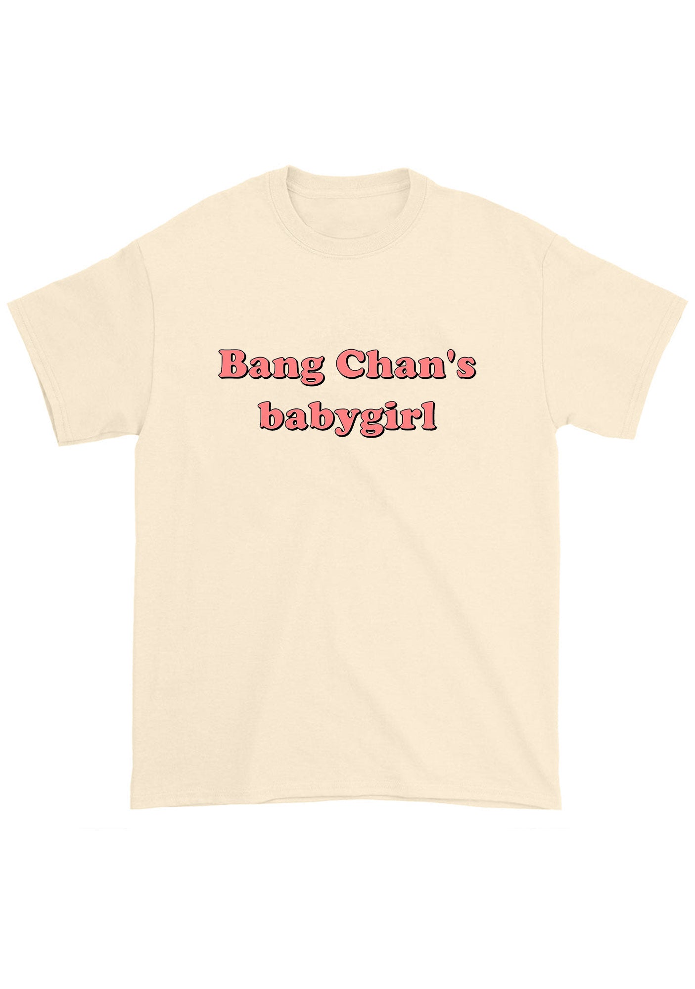Bang Chan's Babygirl Skz Kpop Chunky Shirt