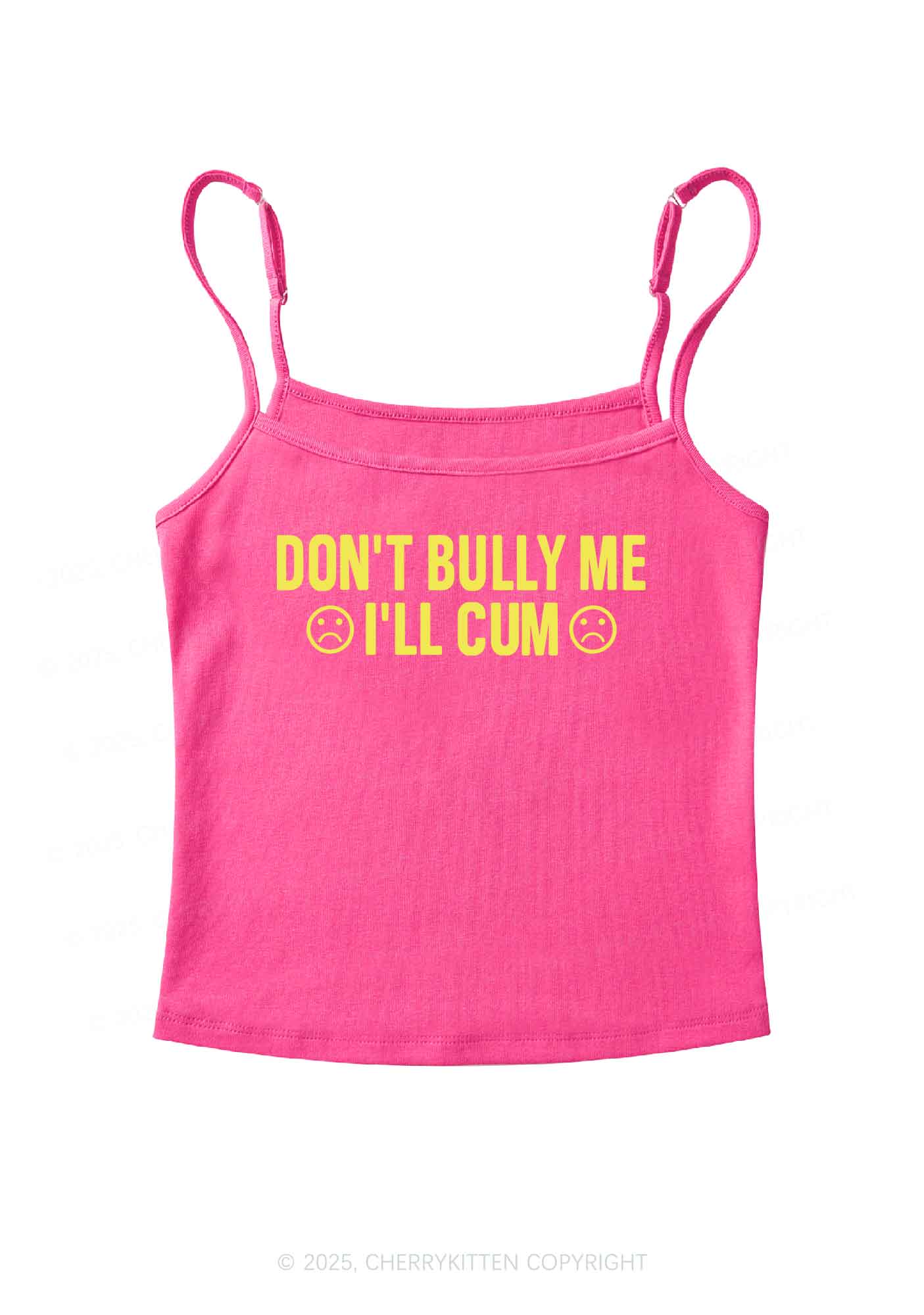 Dont Bully Me Y2K Spaghetti Strap Cami Cherrykitten