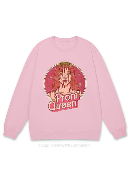 Bloodstain Prom Queen Y2K Sweatshirt Cherrykitten