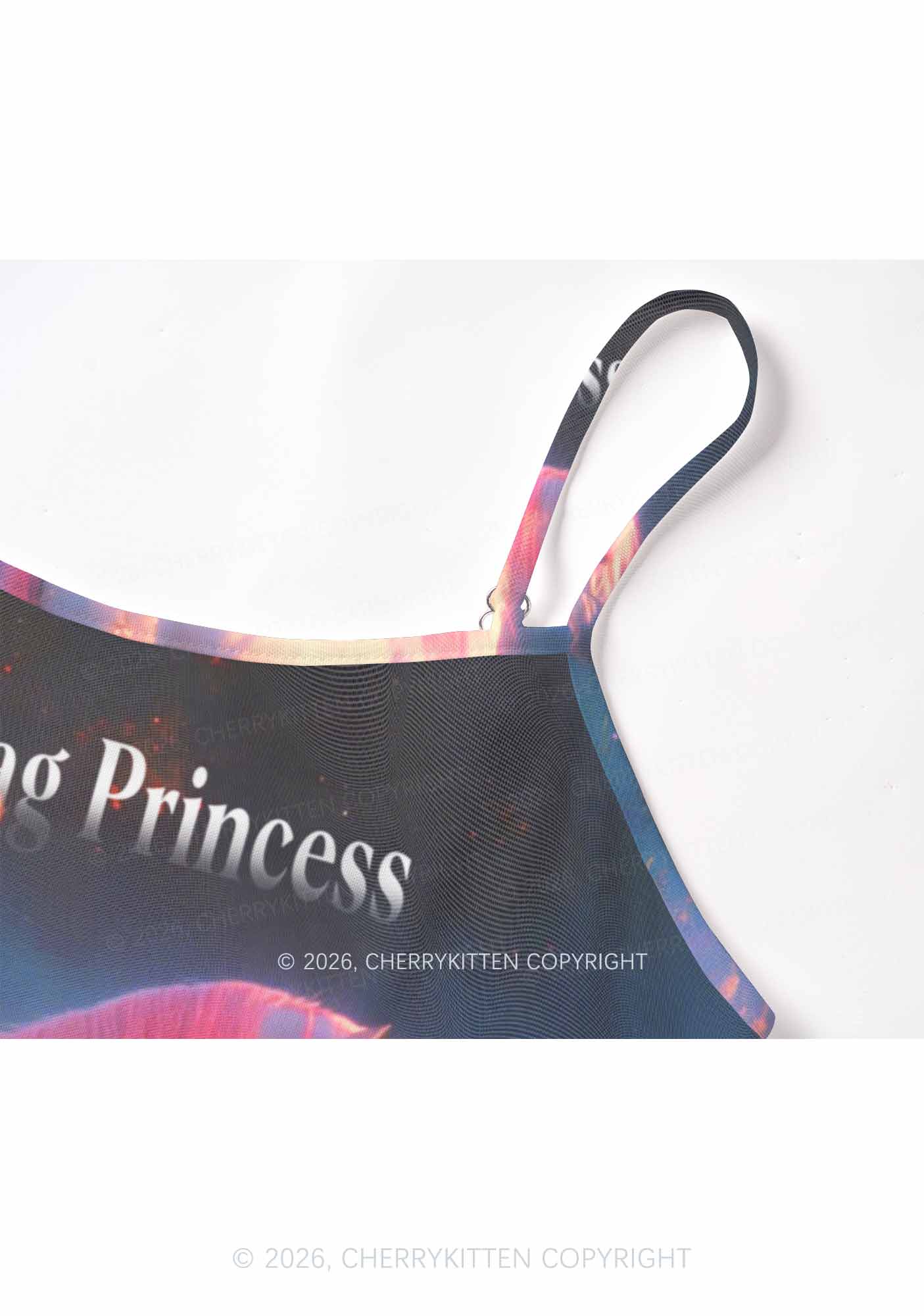 Fag Princess Horse Pride Y2K Mesh Cami Tank Cherrykitten