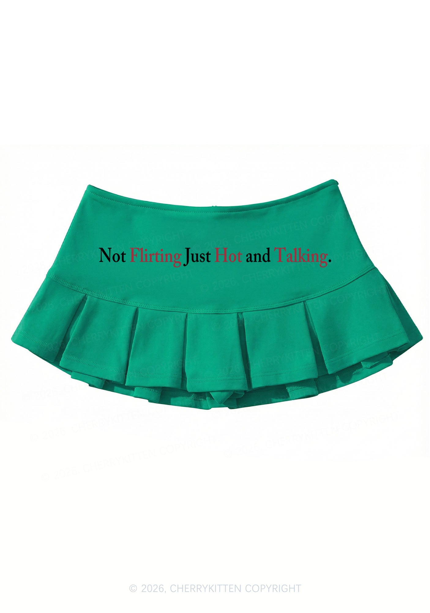 Just Hot And Talking Y2K Mini Pleated Skirts Cherrykitten