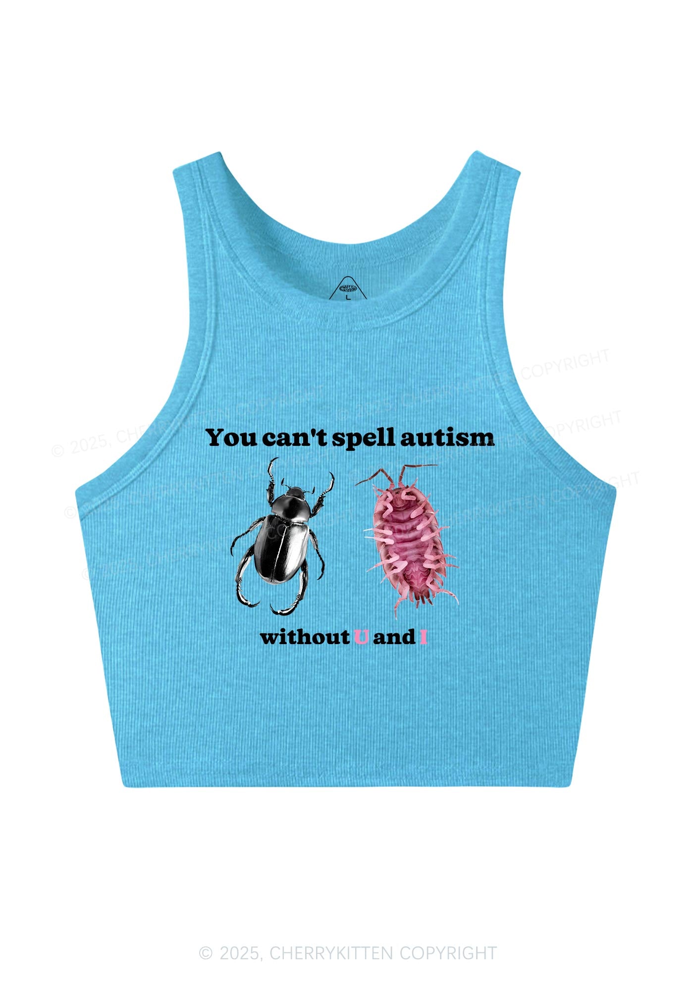 Autism Insect Y2K Crop Tank Top Cherrykitten