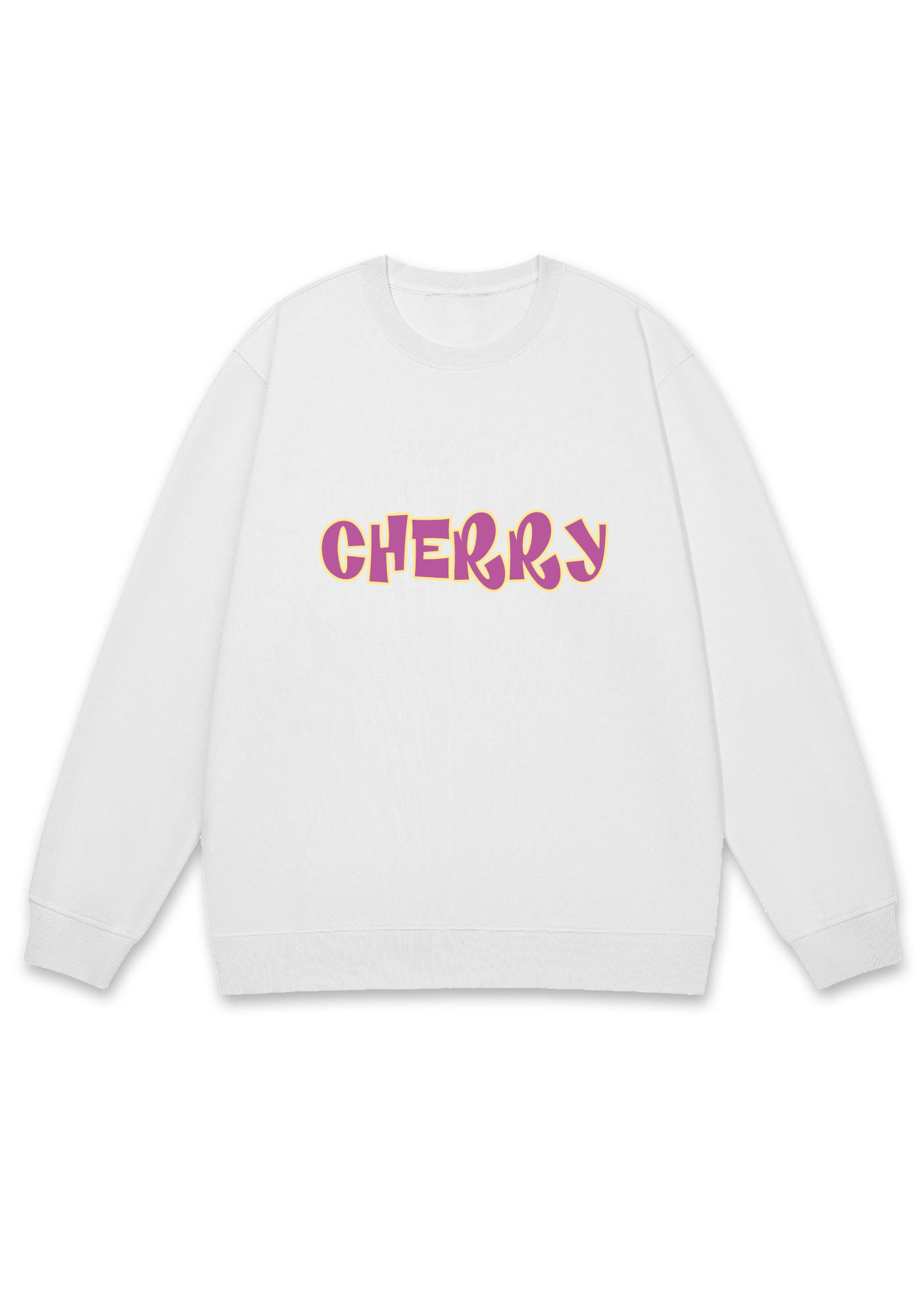 Custom Name Design Y2K Sweatshirt Cherrykitten