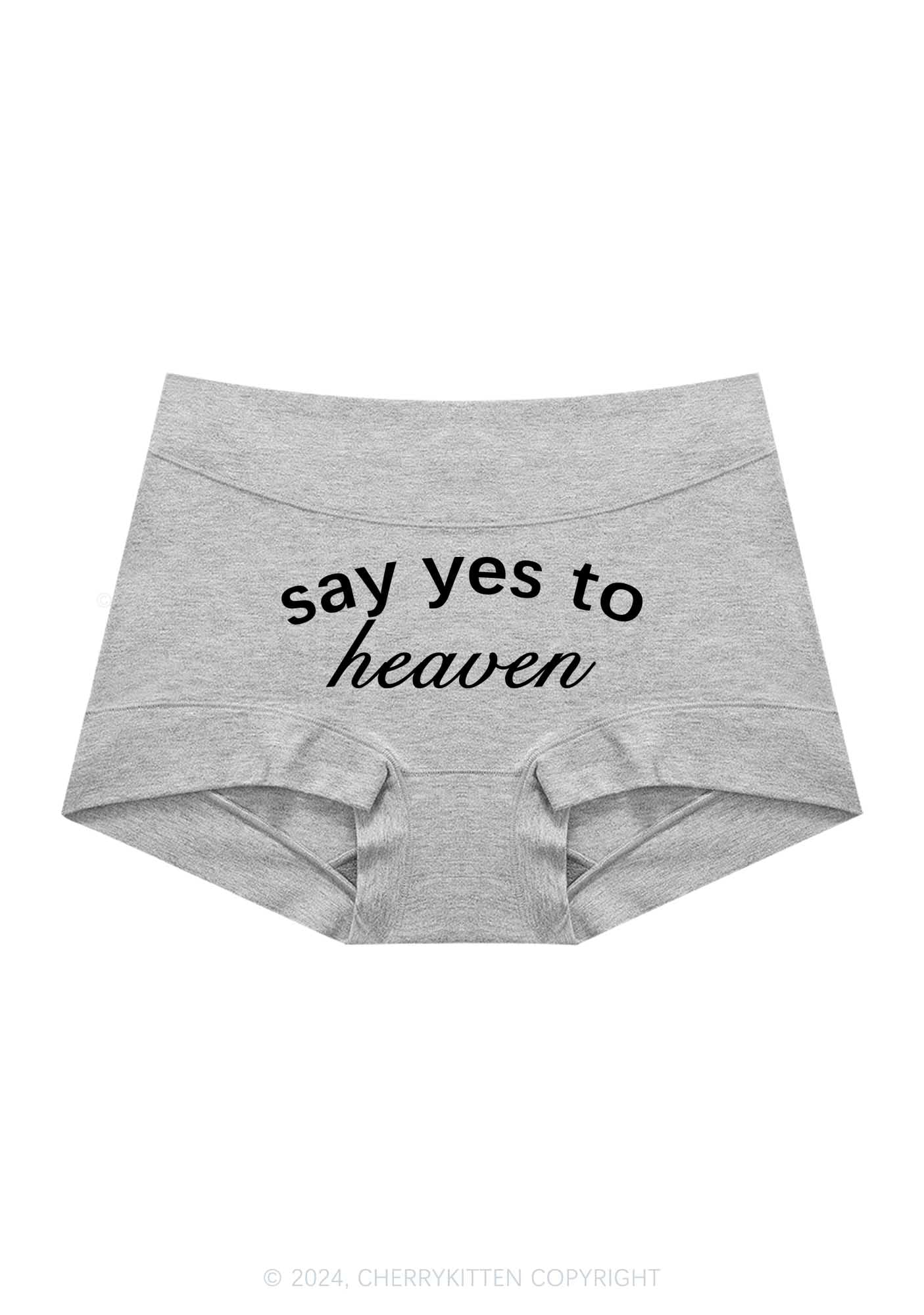 Say Yes To Heaven Y2K Mid Rise Waist Boyshort Cherrykitten