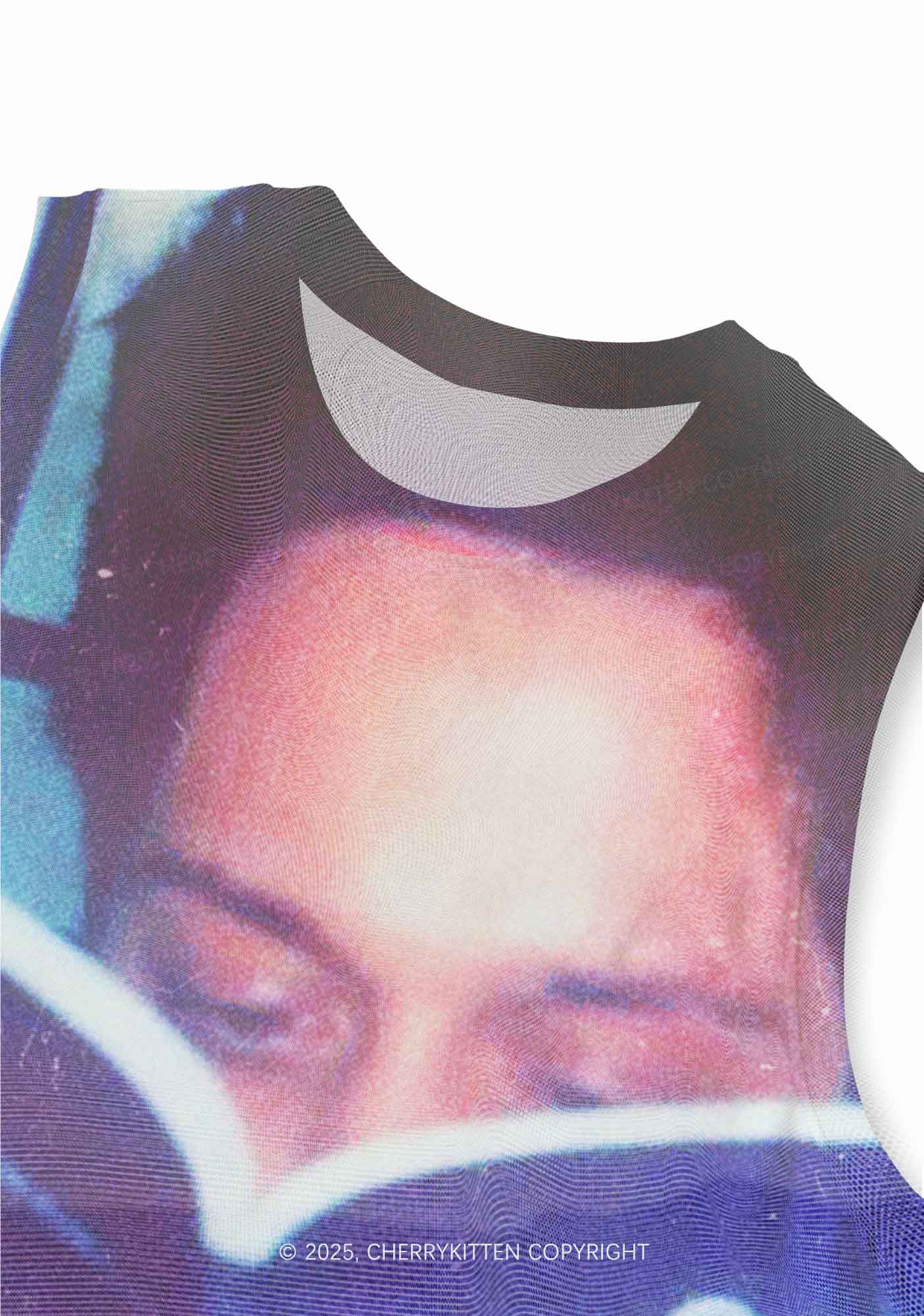 BDE Y2K Mesh Muscle Tank Cherrykitten
