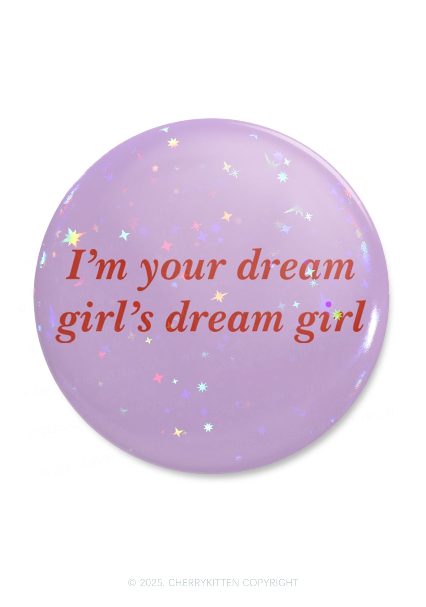 Dream Girl Pride 1Pc Y2K Pin Badge Cherrykitten
