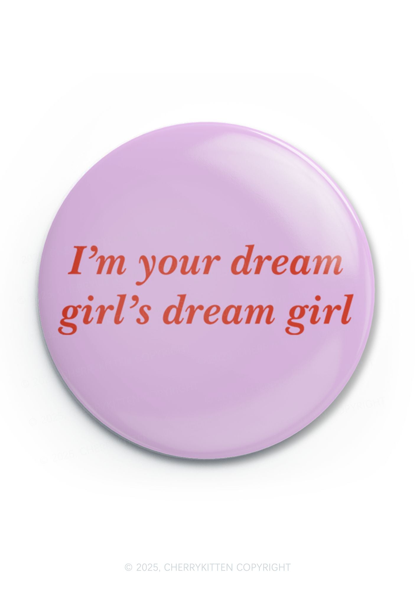 Dream Girl Pride 1Pc Y2K Pin Badge Cherrykitten