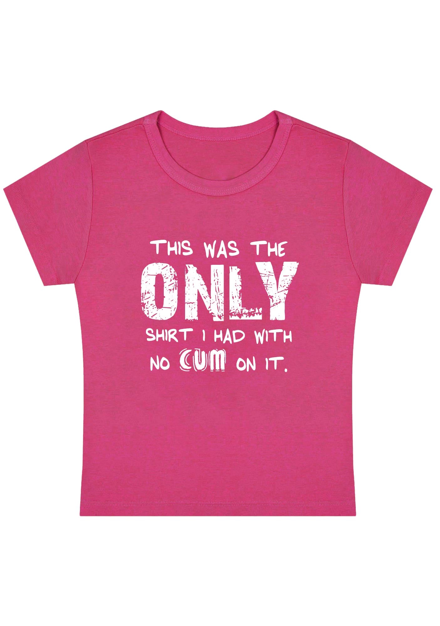 Curvy Only Shirt Without Come Baby Tee