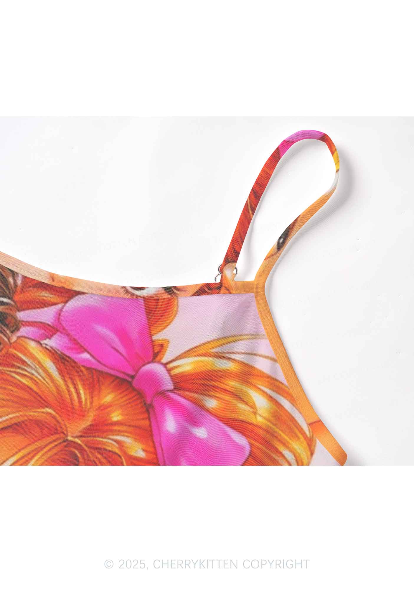 Love Triangle Y2K Mesh Cami Tank Cherrykitten