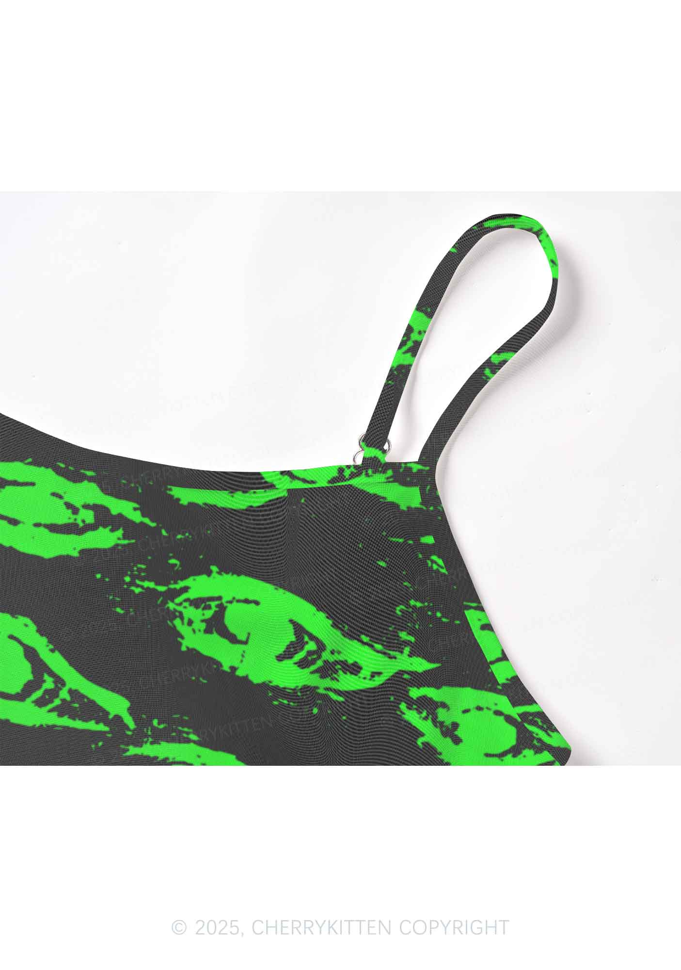 Glimmering Eyes Y2K Mesh Cami Tank Cherrykitten