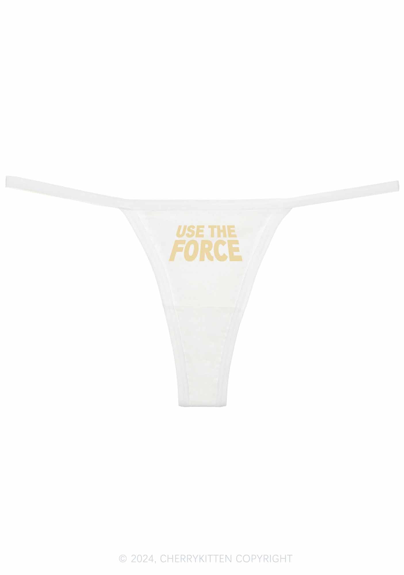 Use the Force Y2K Flat String Thong Cherrykitten