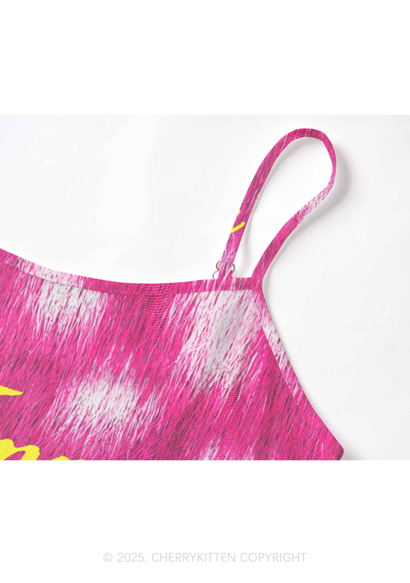 Femme And Rosy Fur Y2K Mesh Cami Tank Cherrykitten
