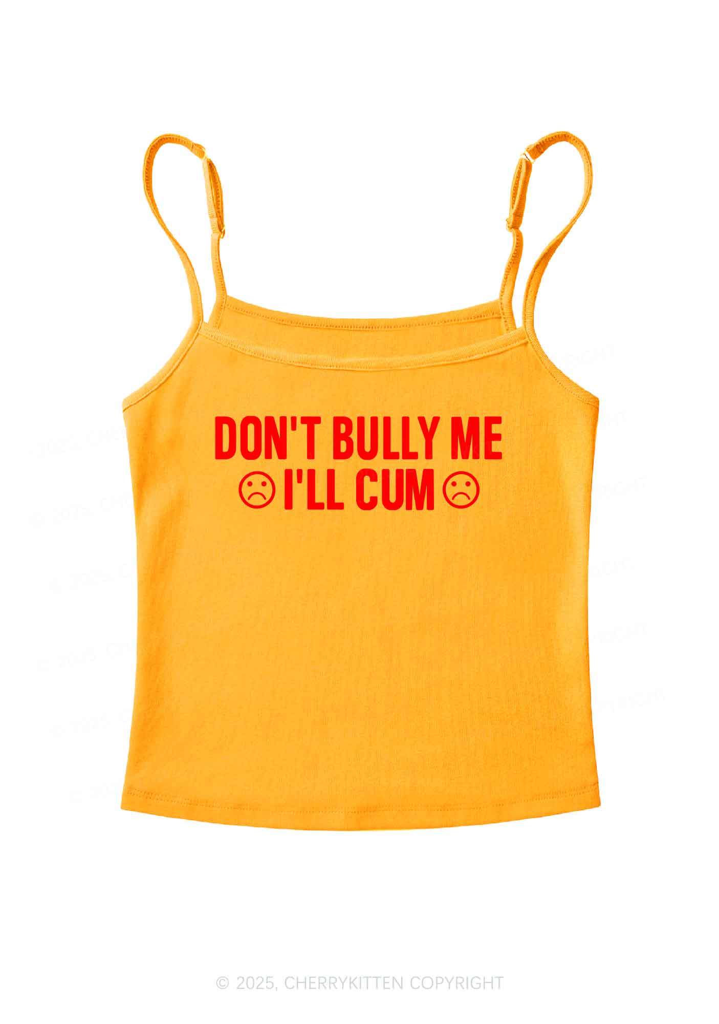 Dont Bully Me Y2K Spaghetti Strap Cami Cherrykitten