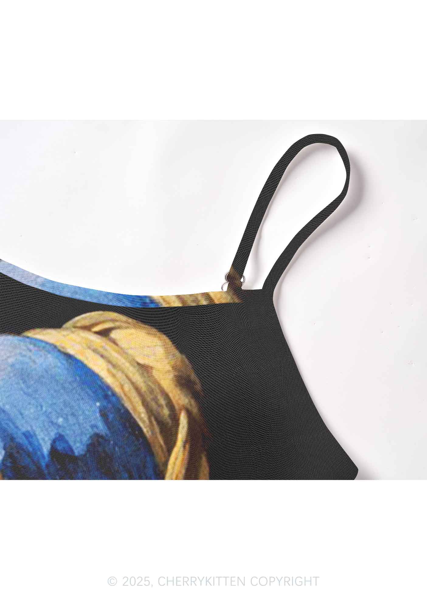 The Lady Cat Y2K Mesh Cami Tank Cherrykitten