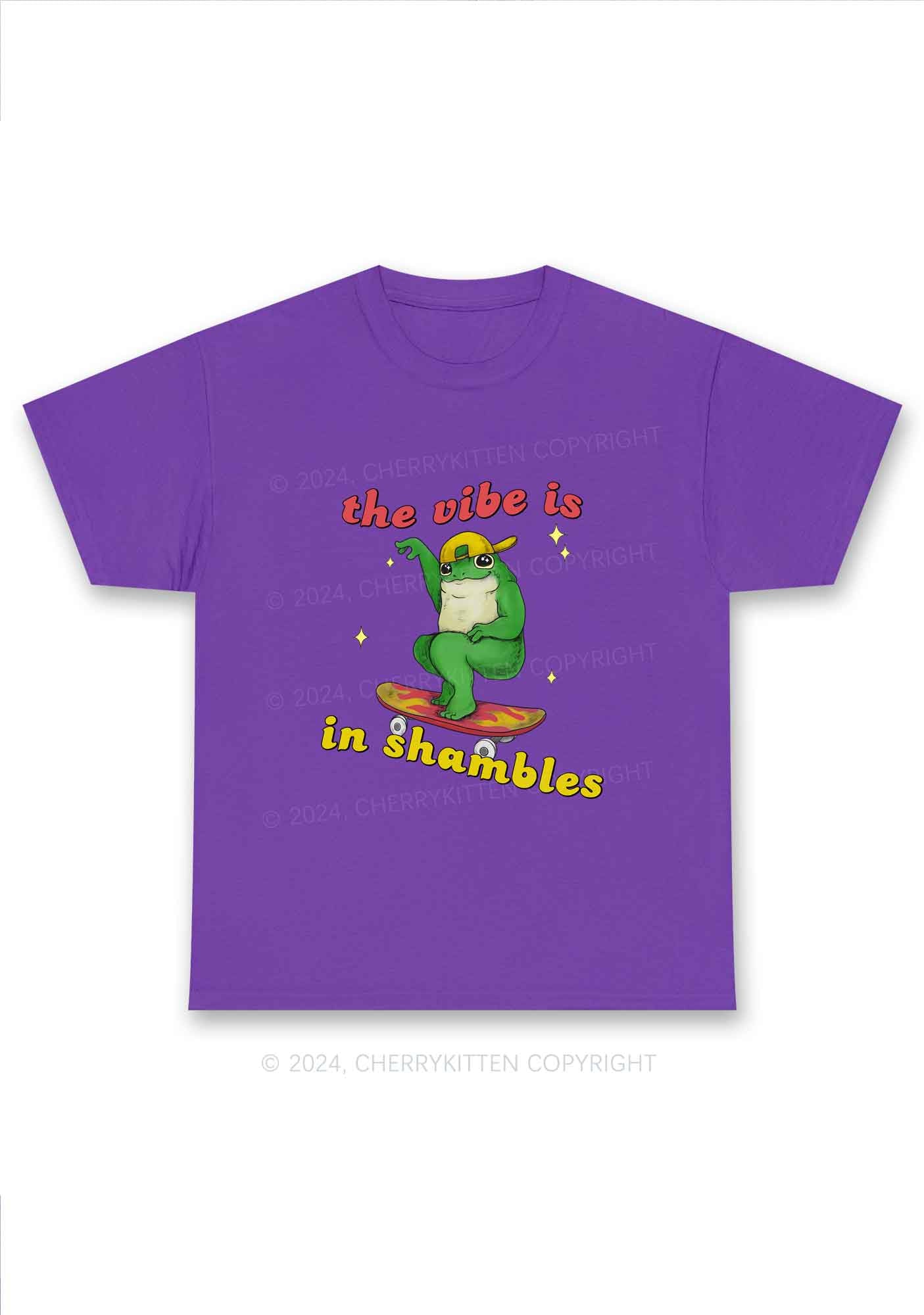 Shambles Vibe Y2K Chunky Shirt Cherrykitten