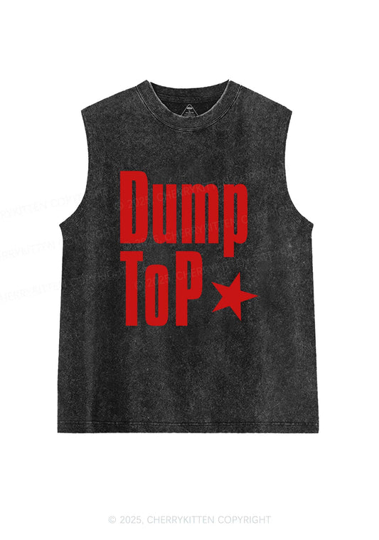Dump Top Pride Y2K Washed Muscle Tank Cherrykitten