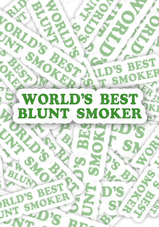Best Blunt Smoker 1Pc Y2K Sticker Cherrykitten