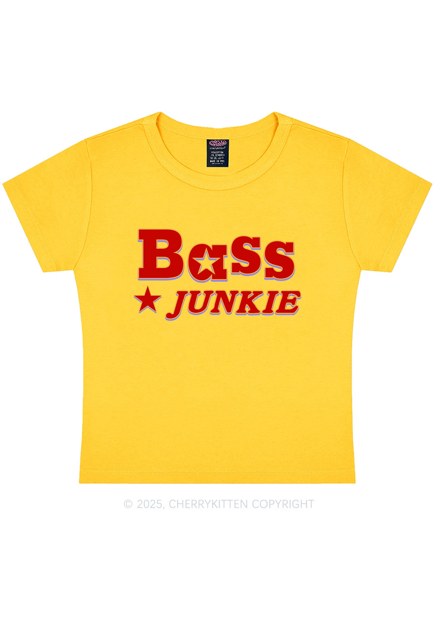 Bass Jxxkie Y2K Baby Tee Cherrykitten