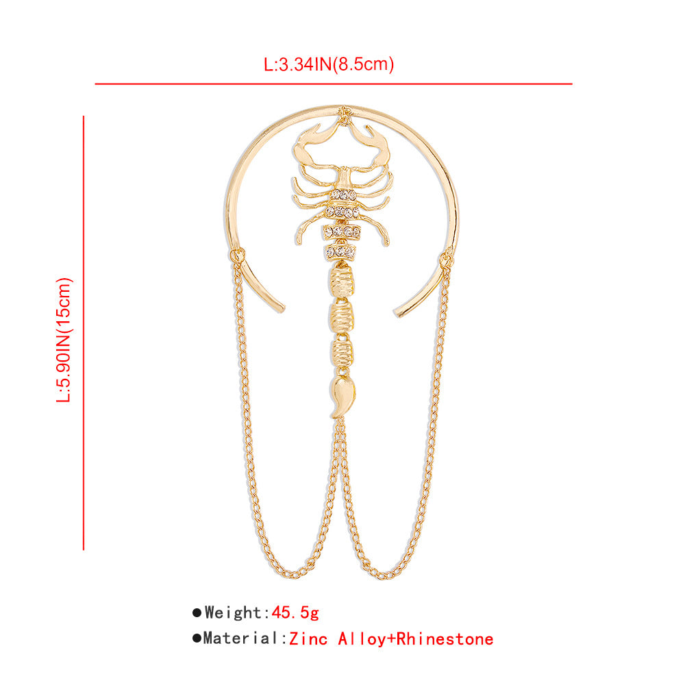 Gothic Scorpion Arm Rings