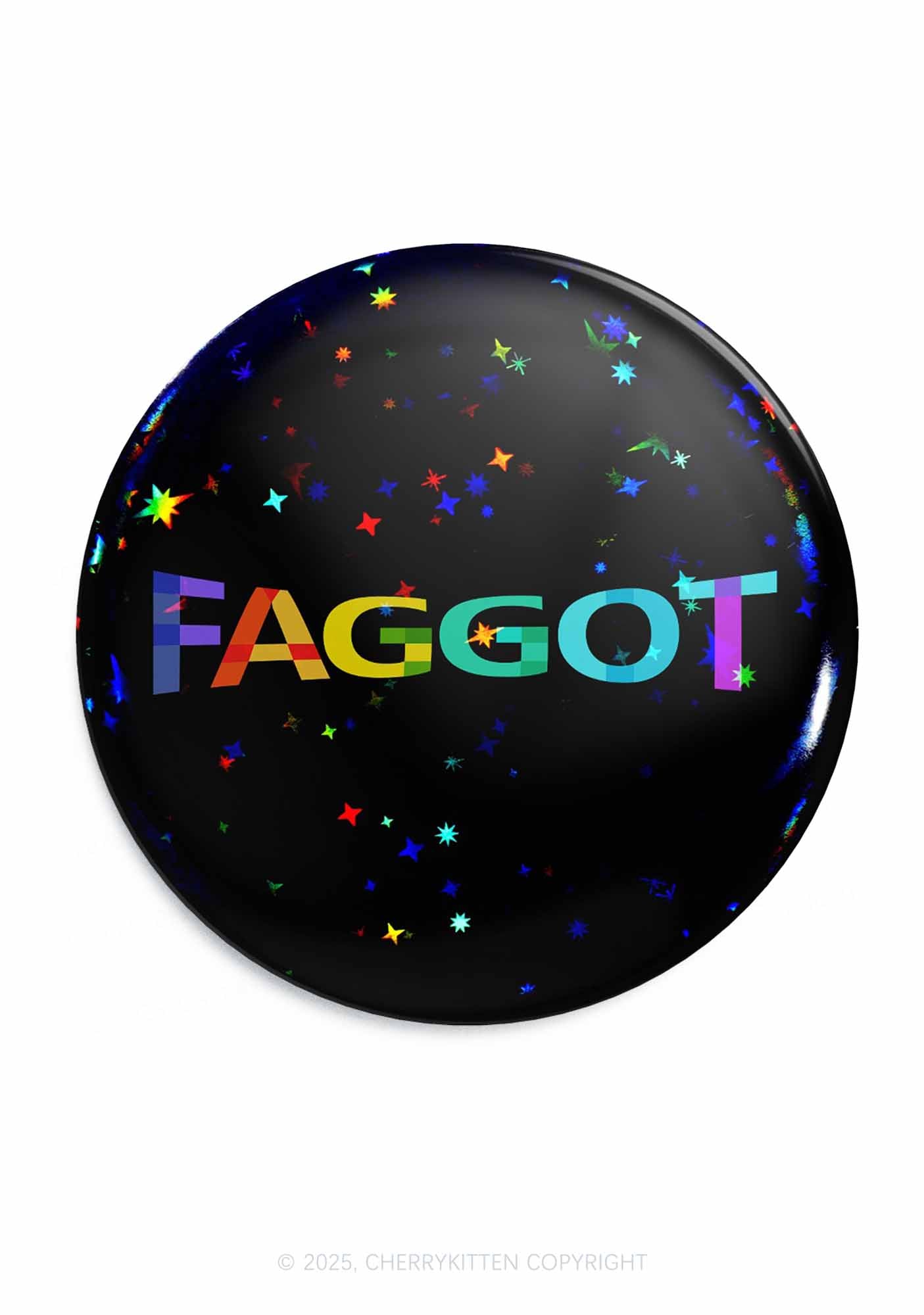 Colorful Faggot Pride 1Pc Y2K Pin Badge Cherrykitten