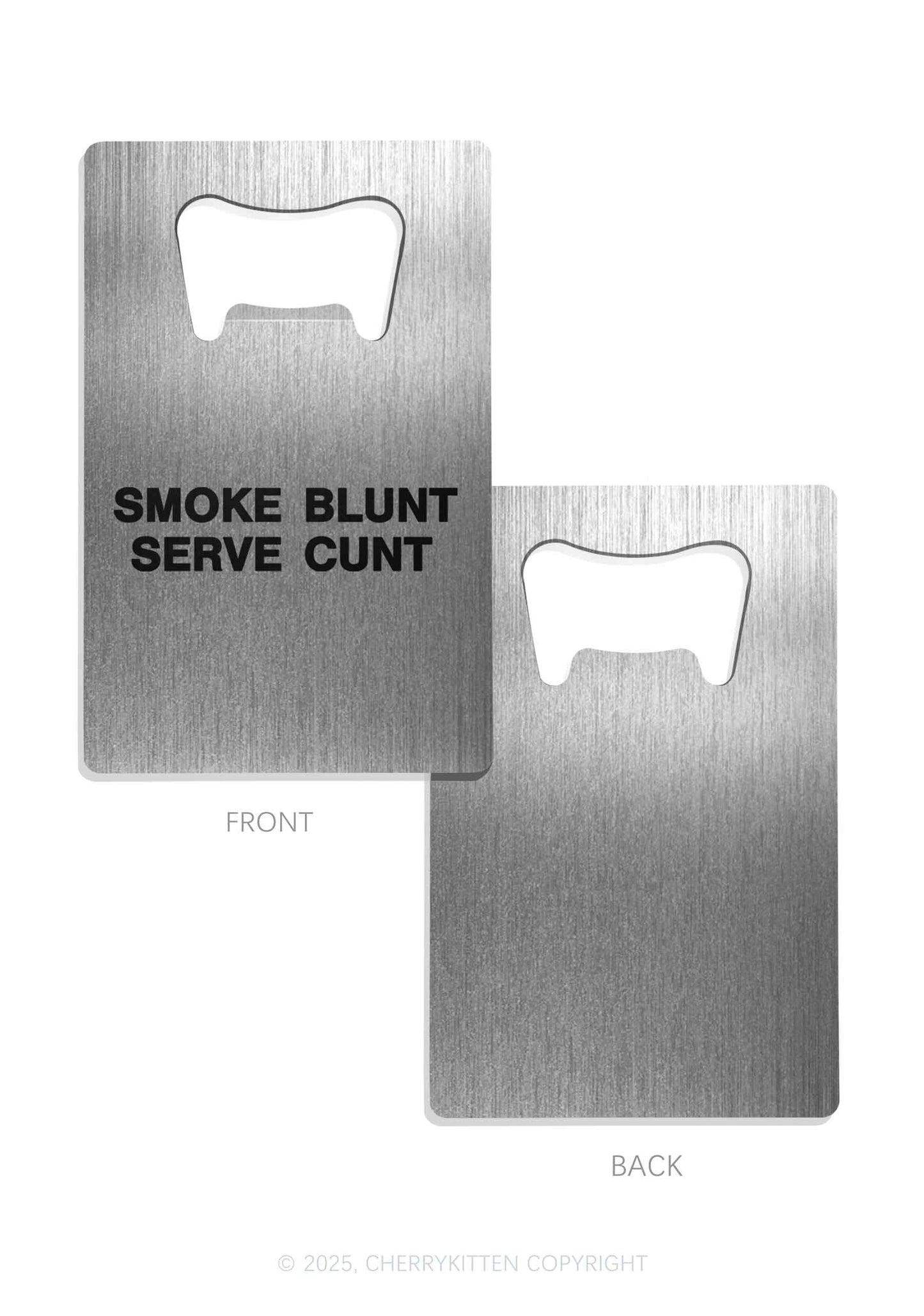 Smoke Blunt Y2K Credit Card Bottle Openers Cherrykitten