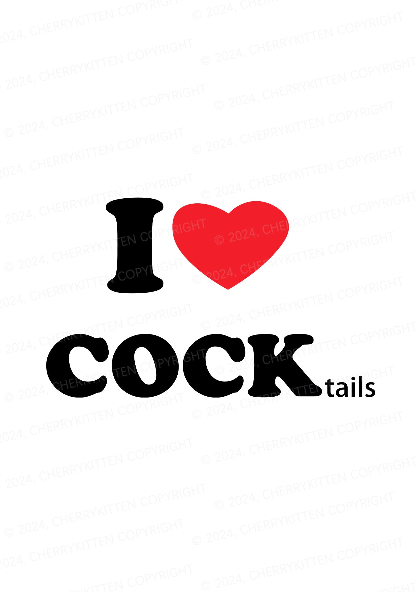 I Love Cocktails Y2K Bikini String Thong Cherrykitten