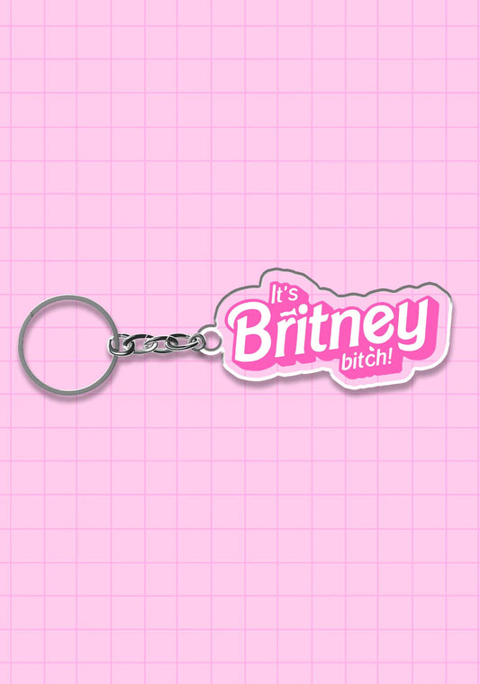 It's Britney Bixch 1Pc Y2K Keychain Cherrykitten