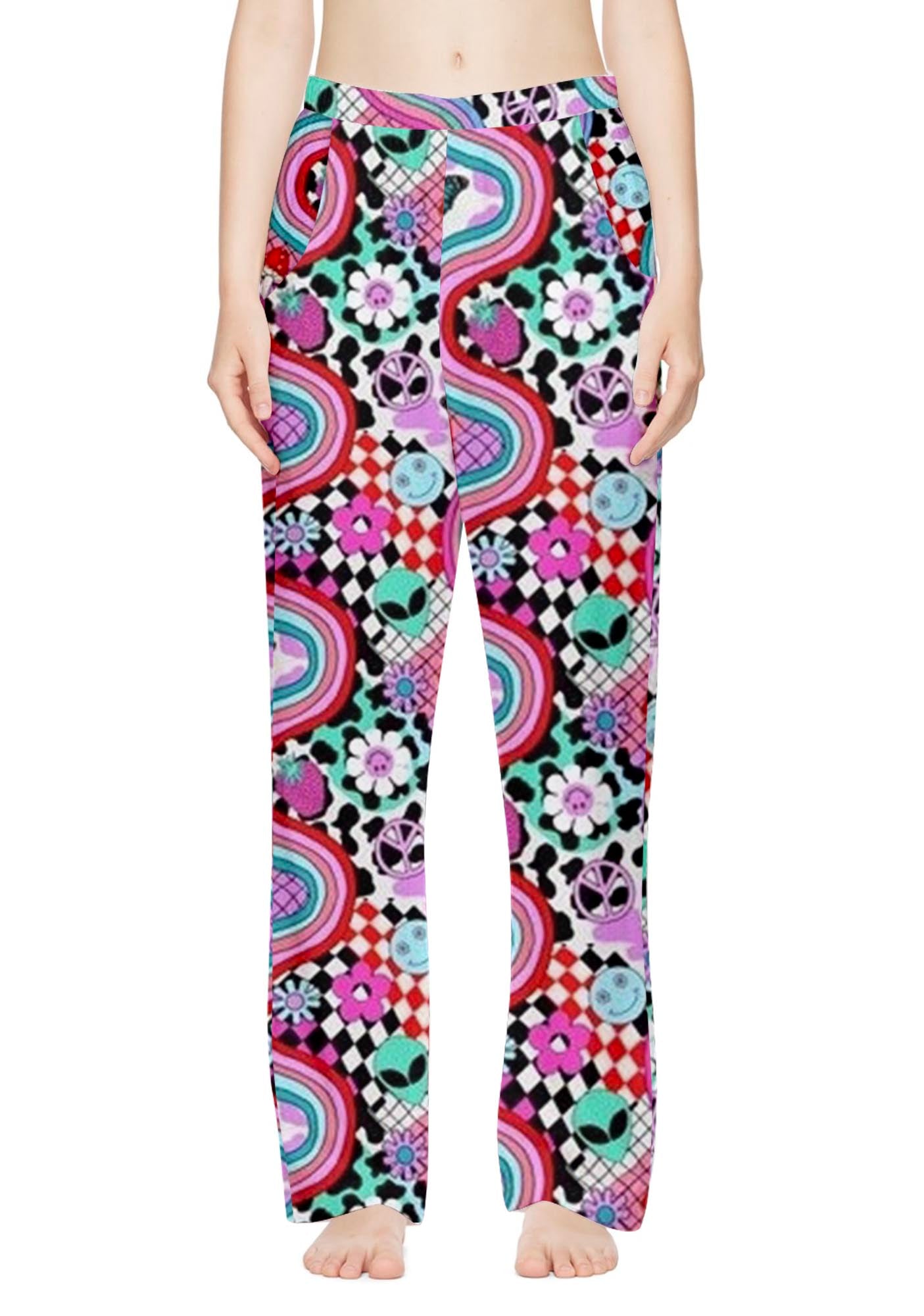 Explosion Theory Print Casual Pants