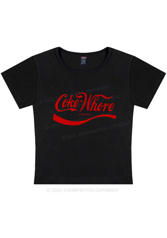 Coke Hore Y2K Baby Tee Cherrykitten
