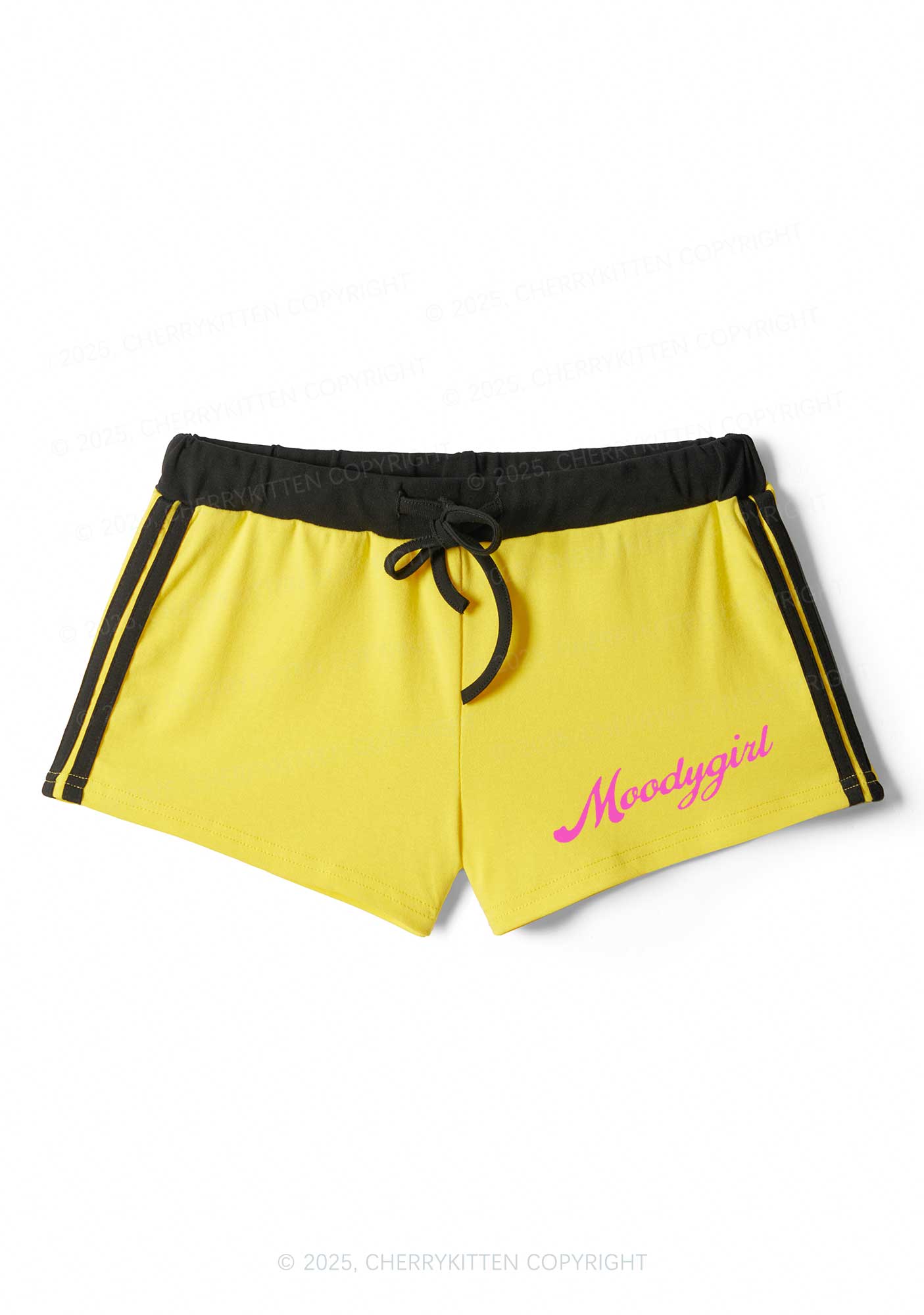 Moodygirl Y2K Drawstring Mini Shorts Cherrykitten