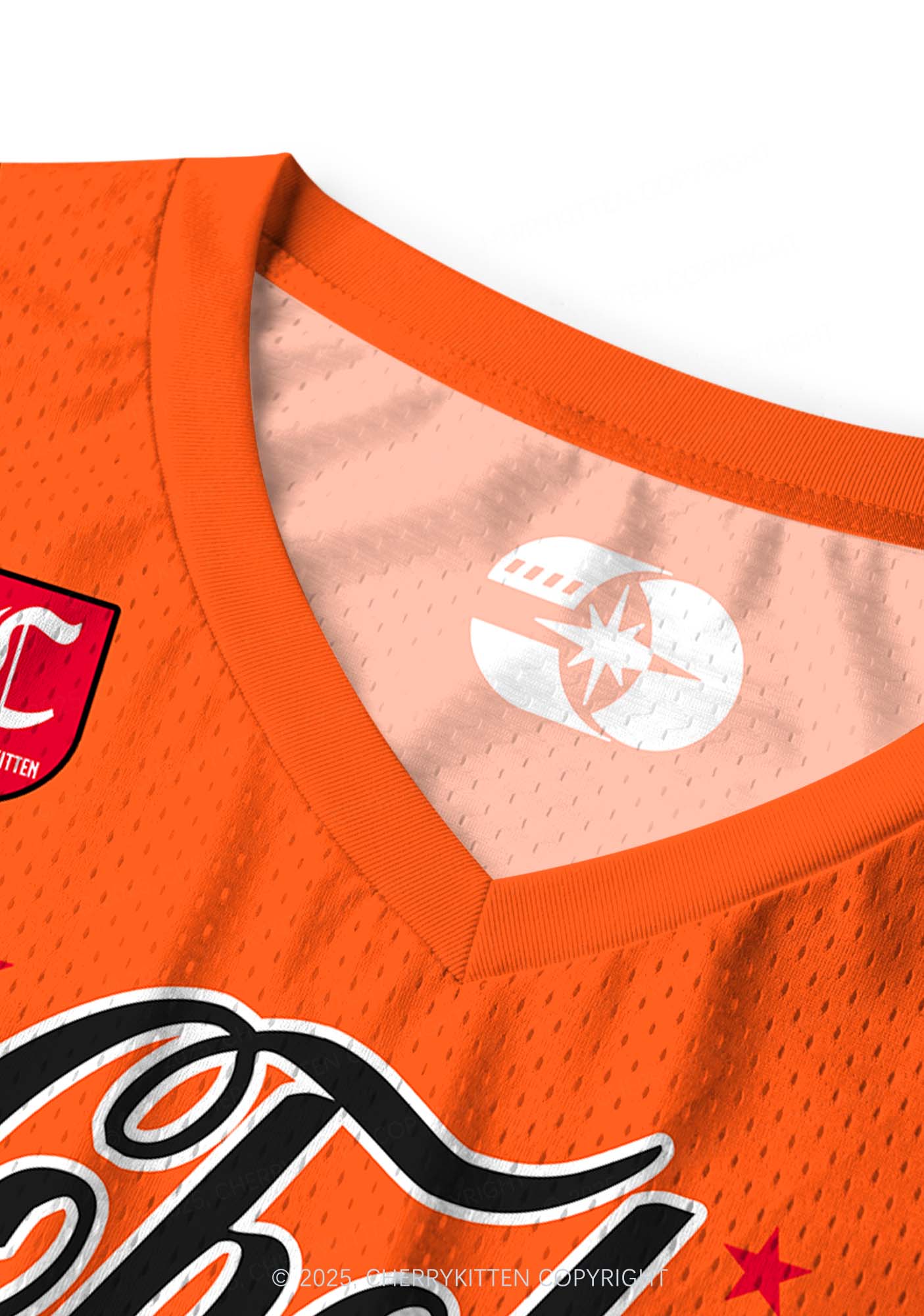 Custom Orange Choke Me Y2K Sport Jersey Tank Cherrykitten