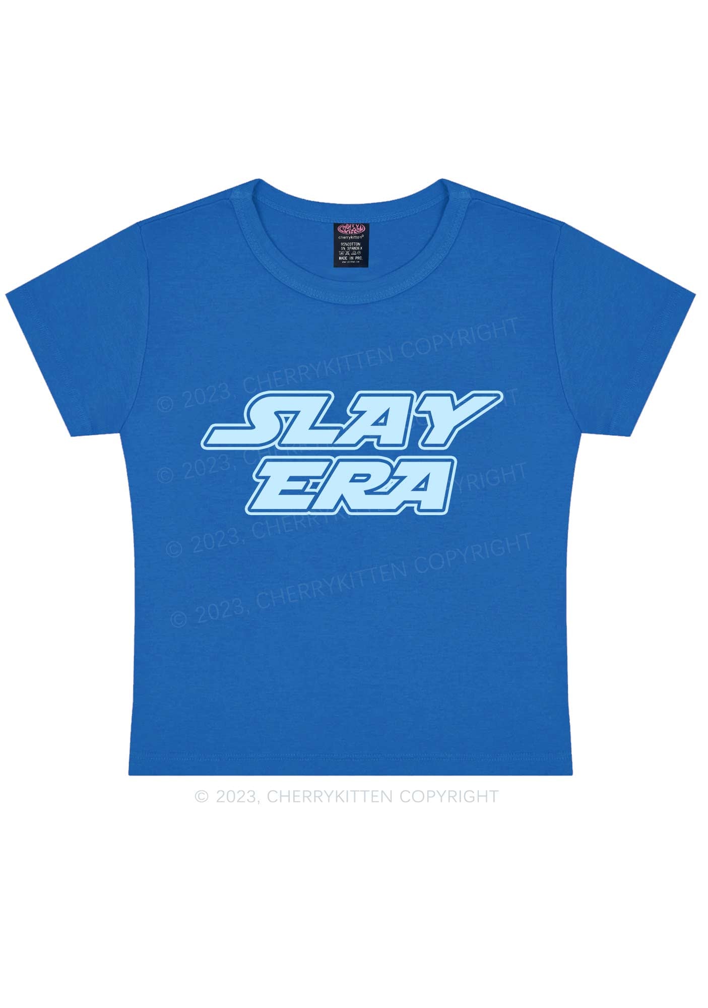 Slay Era Y2K Baby Tee