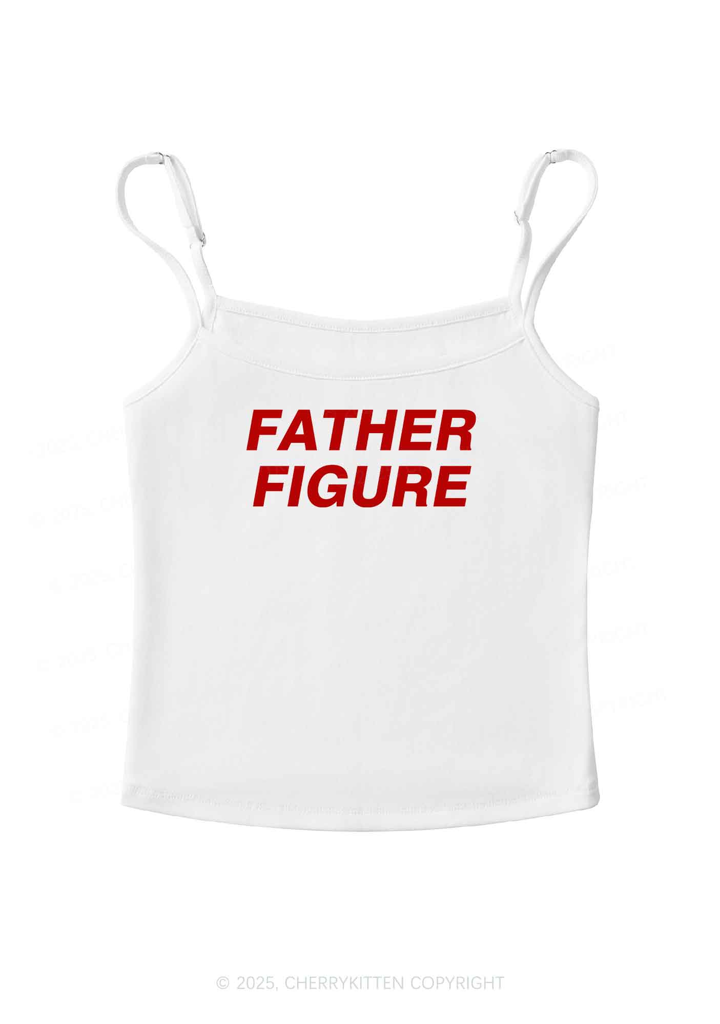 Father Figure Y2K Spaghetti Strap Cami Cherrykitten