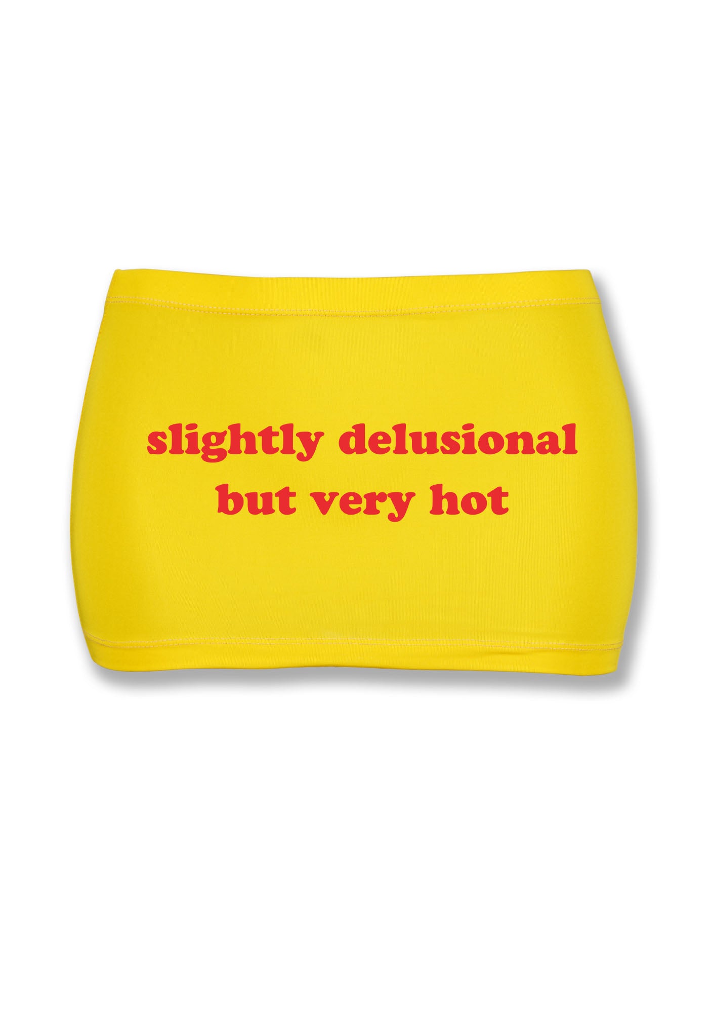 Slightly Delusional But Very Hot Y2K Mini Hip Skirt Cherrykitten