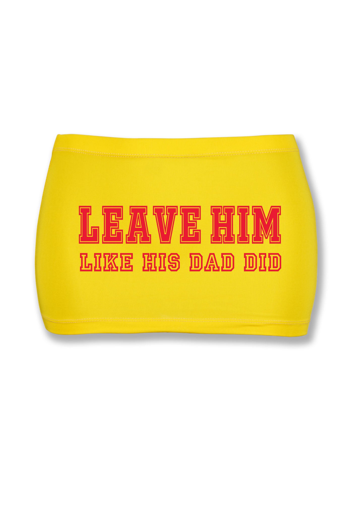 Leave Him Y2K Mini Hip Skirt Cherrykitten