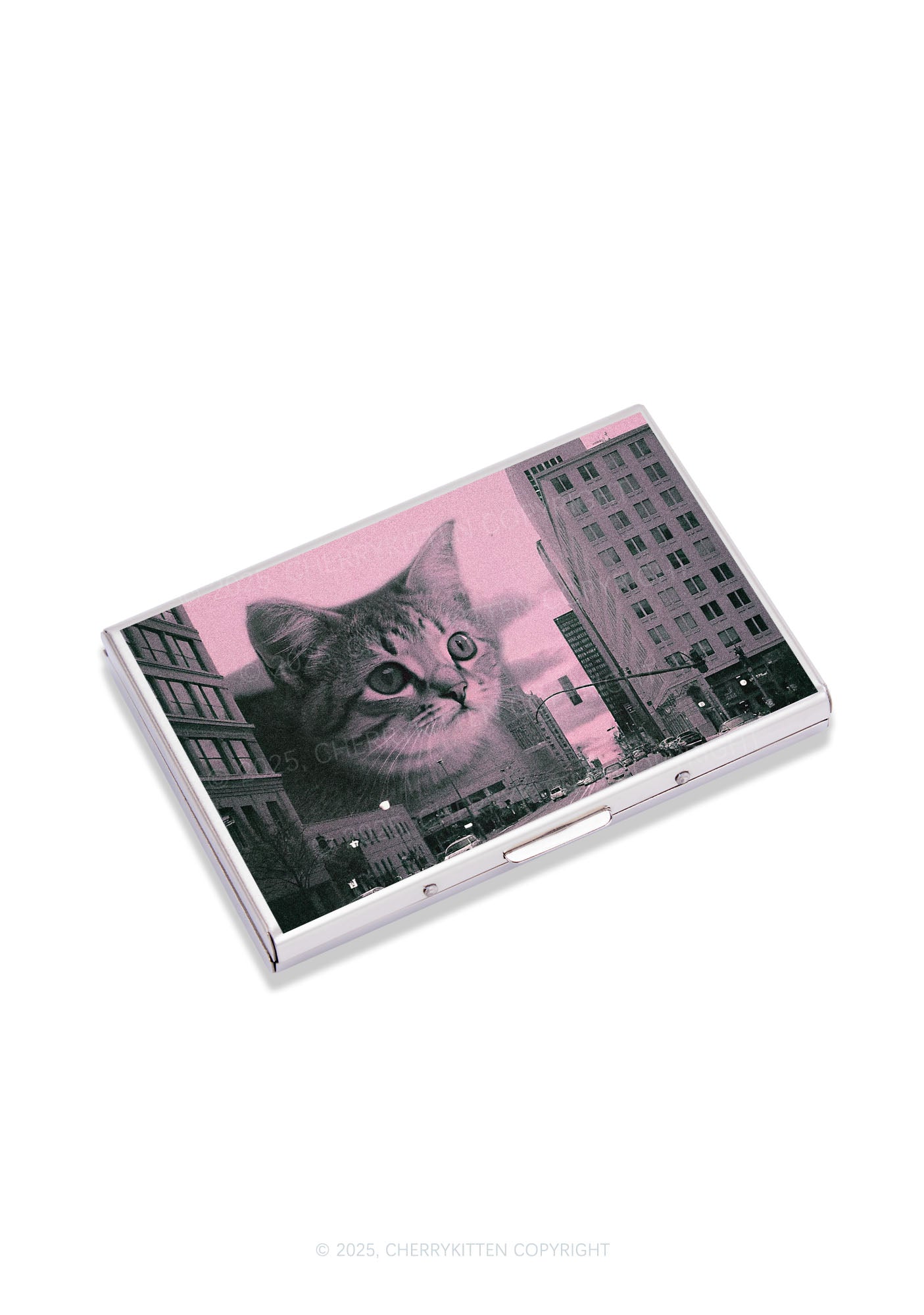 Cat Road Y2K Mirror Cigarette Case Cherrykitten