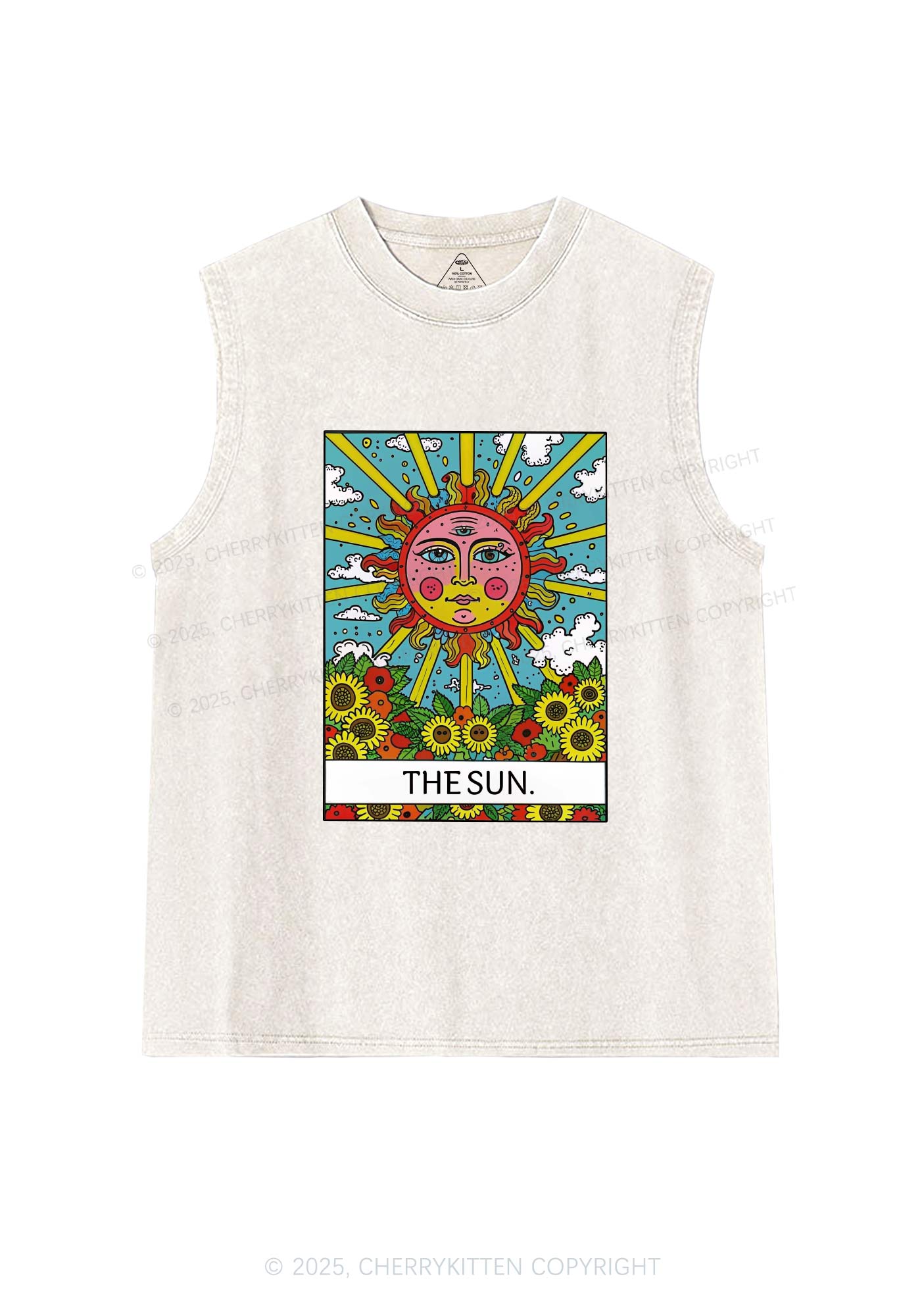 The Sun Y2K Washed Tank Cherrykitten