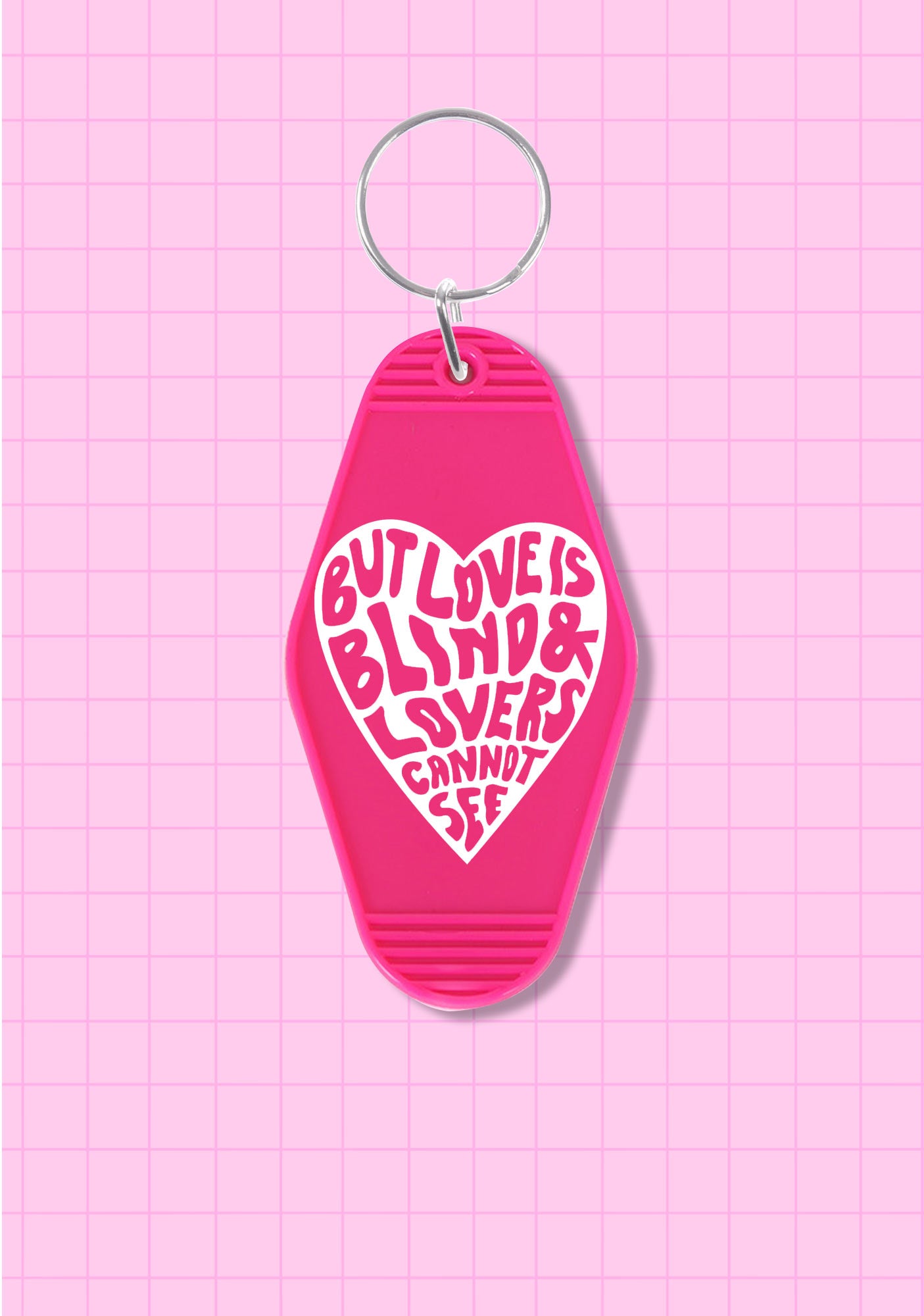 Love Is Blind 1Pc Y2K Hotel Keychain Cherrykitten