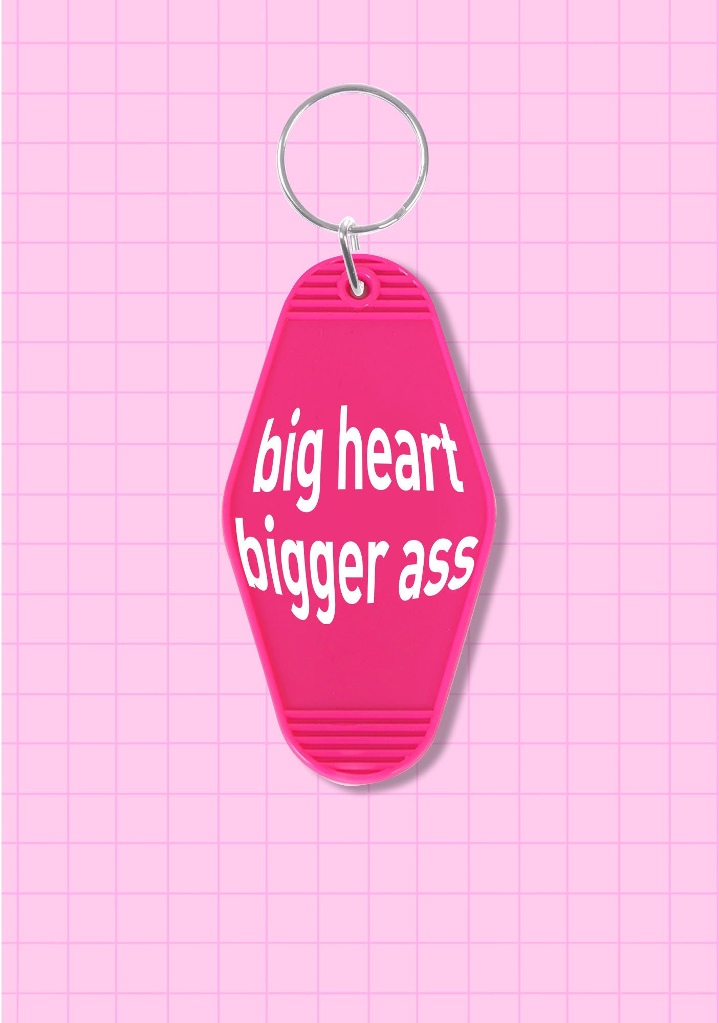 Big Heart 1Pc Y2K Hotel Keychain Cherrykitten