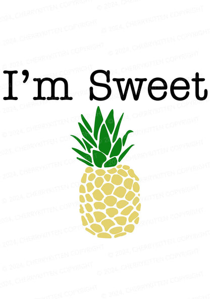Sweet Pineapple Y2K Mid Rise Waist Boyshort Cherrykitten