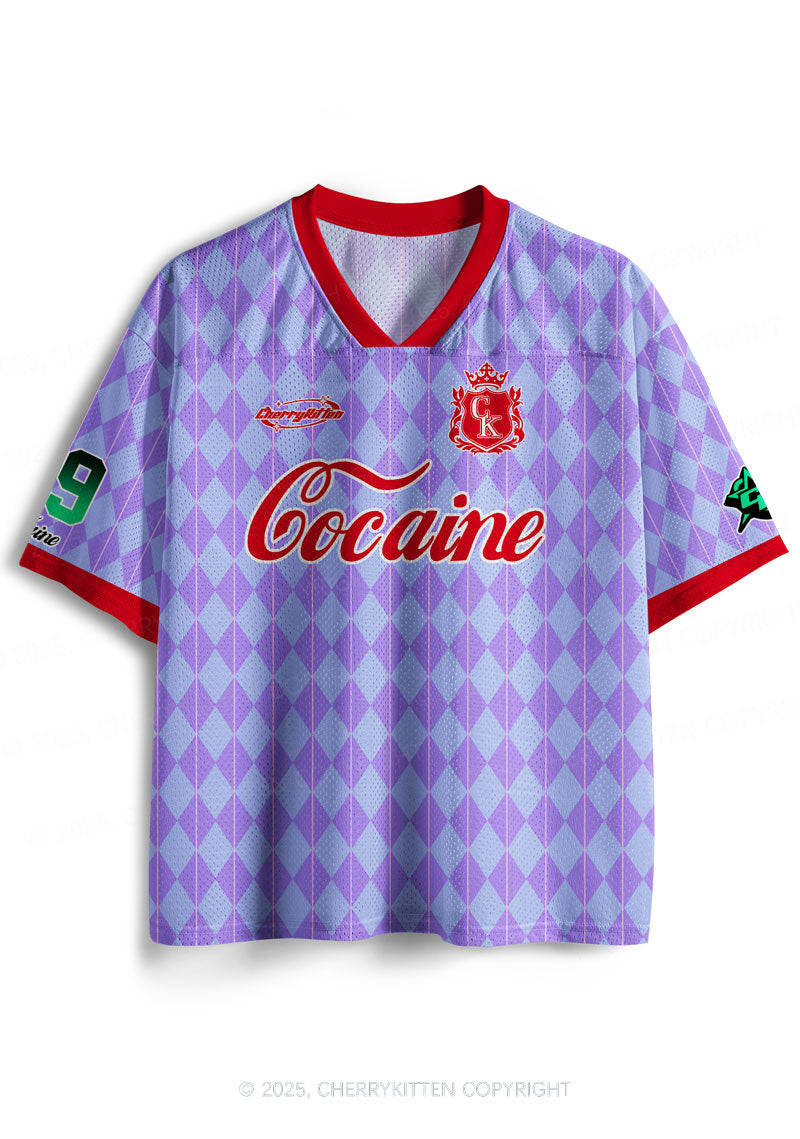 Custom Purple Cola Y2K Sport Jersey Shirts Cherrykitten