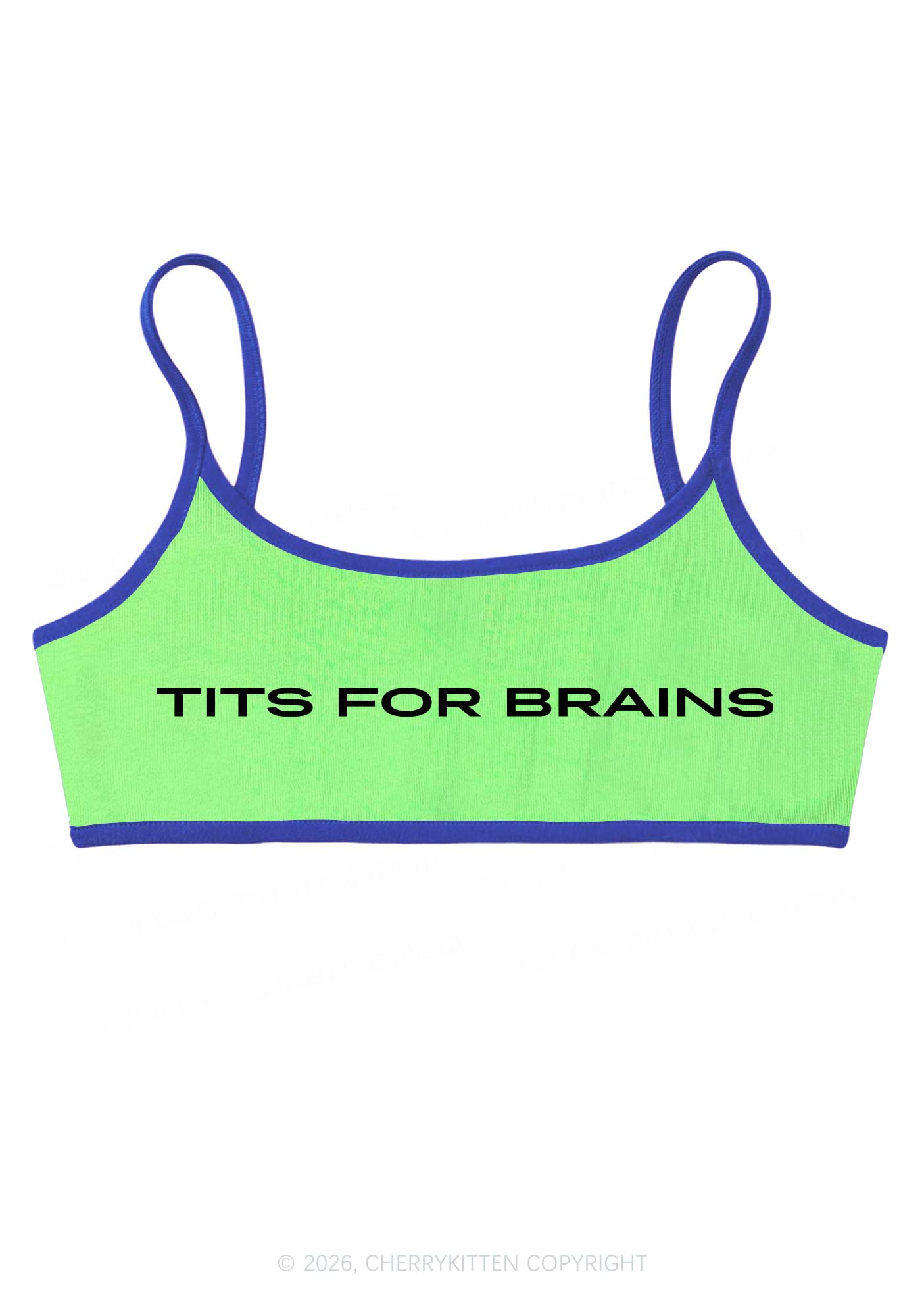 Txts For Brains Y2K Super Crop Cami Cherrykitten