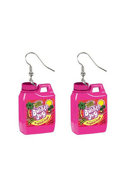 Hot Pink Bubble Jug Y2K Earrings Cherrykitten