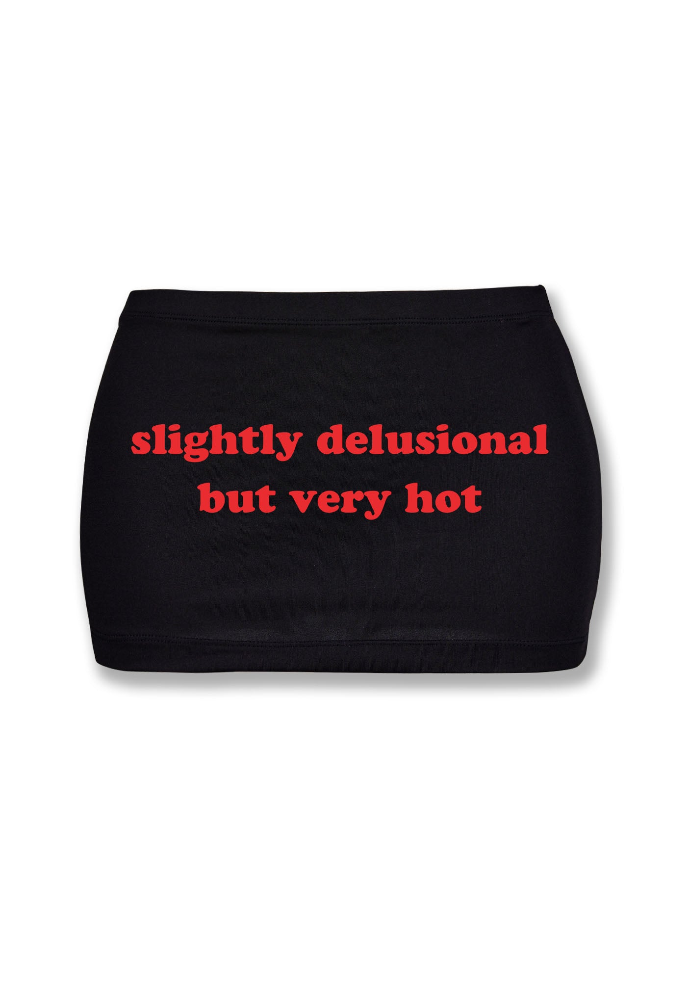 Slightly Delusional But Very Hot Y2K Mini Hip Skirt Cherrykitten