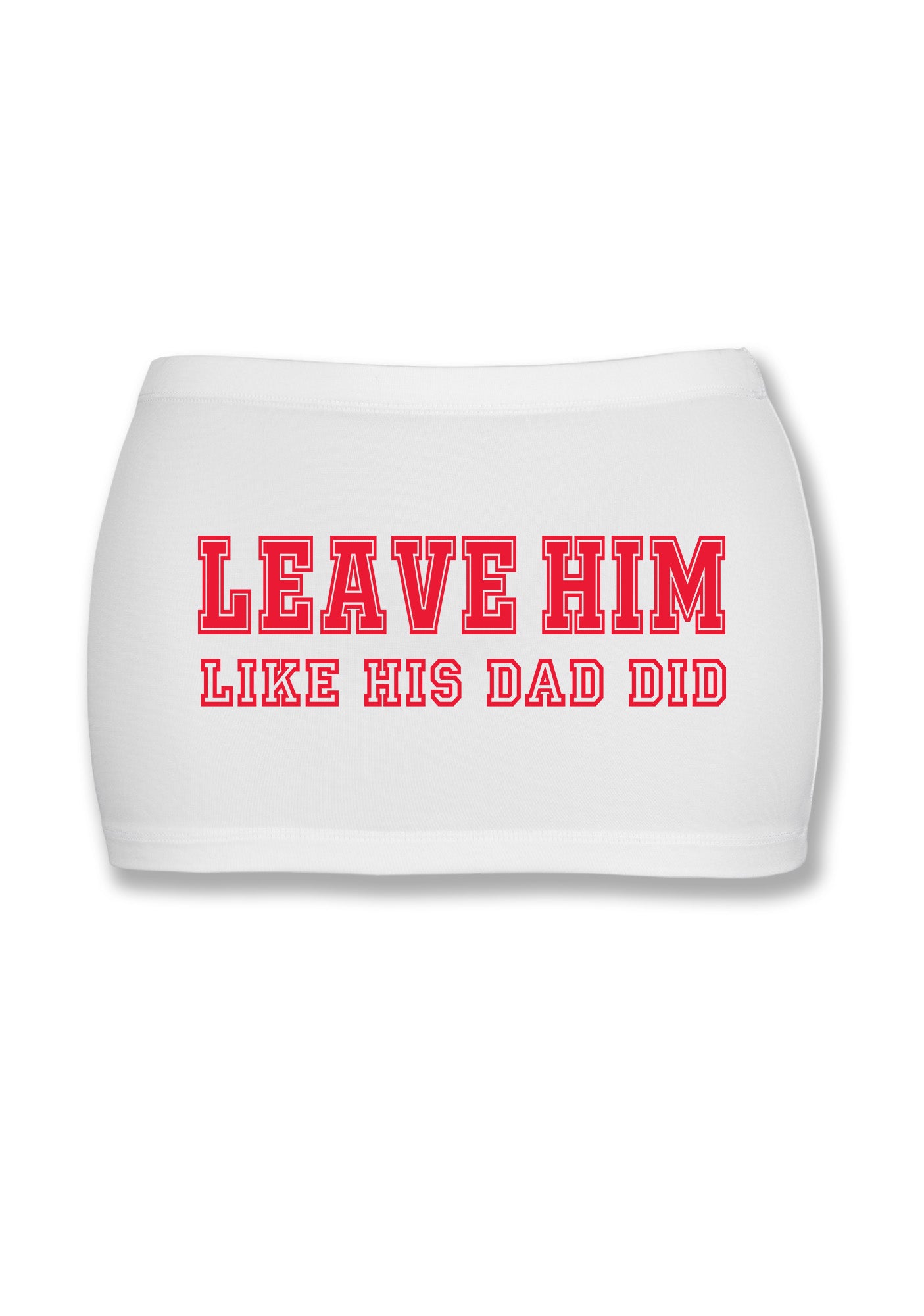 Leave Him Y2K Mini Hip Skirt Cherrykitten