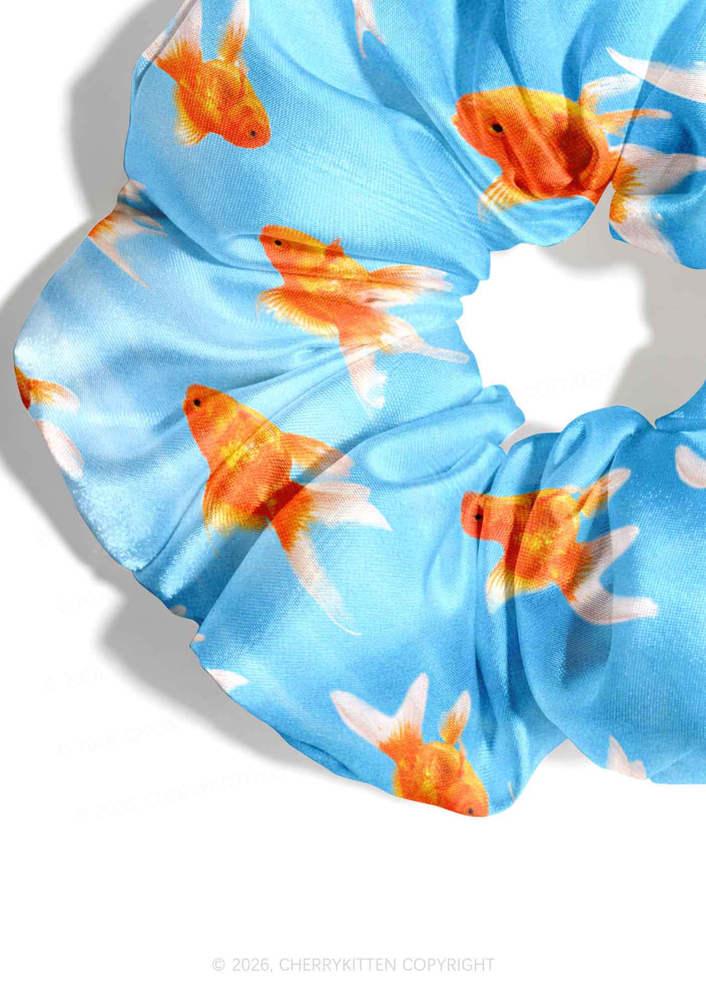 Goldfish Y2K Hair Scrunchie Cherrykitten